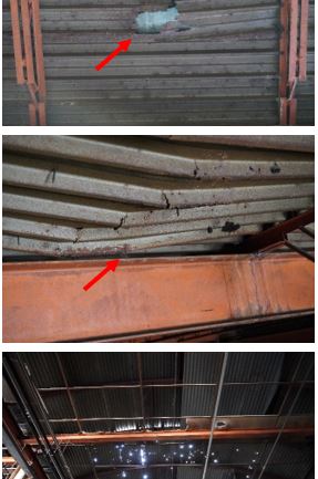 Forensic roof inspection